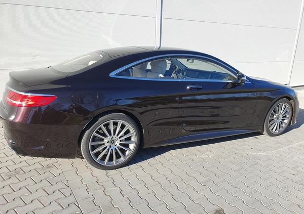 Mercedes-Benz Klasa S cena 405000 przebieg: 35000, rok produkcji 2017 z Ogrodzieniec małe 232